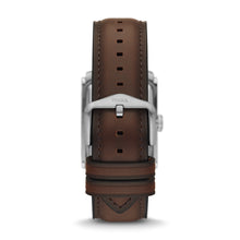 Load image into Gallery viewer, Carraway Three-Hand Brown Leather Watch FS6012
