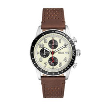 Load image into Gallery viewer, Sport Tourer Chronograph Brown LiteHide™ Leather Watch FS6042

