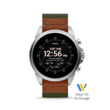 Load image into Gallery viewer, Gen 6 Smartwatch Venture Edition Olive Fabric and Leather FTW4068
