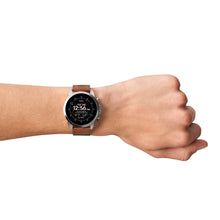 Load image into Gallery viewer, Gen 6 Smartwatch Venture Edition Olive Fabric and Leather FTW4068
