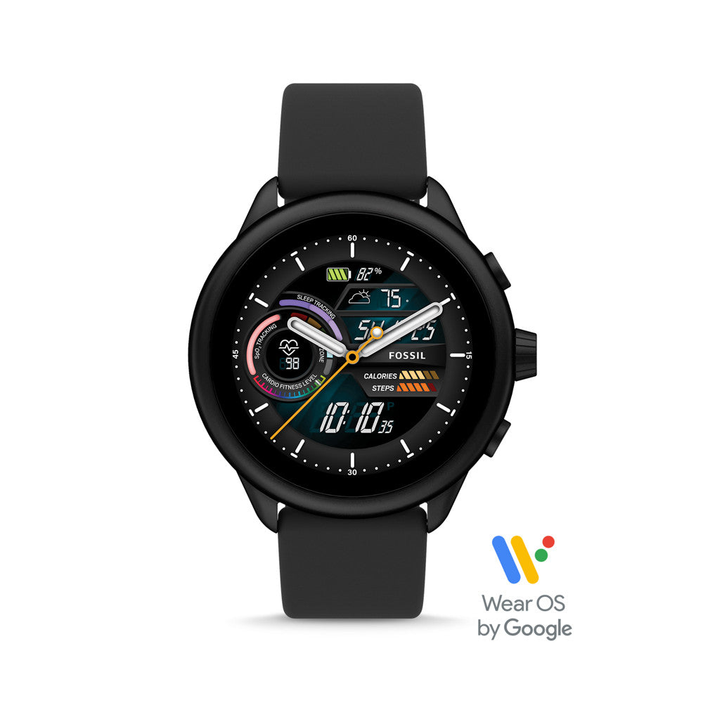 Gen 6 Wellness Edition Smartwatch Black Silicone FTW4069