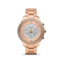 Load image into Gallery viewer, Stella Gen 6 Hybrid Smartwatch Rose Gold-Tone Stainless Steel FTW7063
