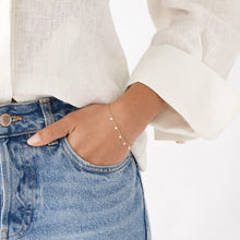 Load image into Gallery viewer, Sadie Shine Bright 14K Gold Plated Brass and Stainless Steel Dangle Bracelet JA7135710
