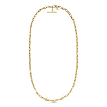 Load image into Gallery viewer, Heritage D-Link Gold-Tone Brass Anchor Chain Necklace JA7209710
