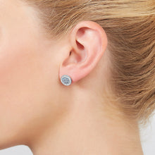 Load image into Gallery viewer, Val Blue Mosaic Stainless Steel Earring JF03222040
