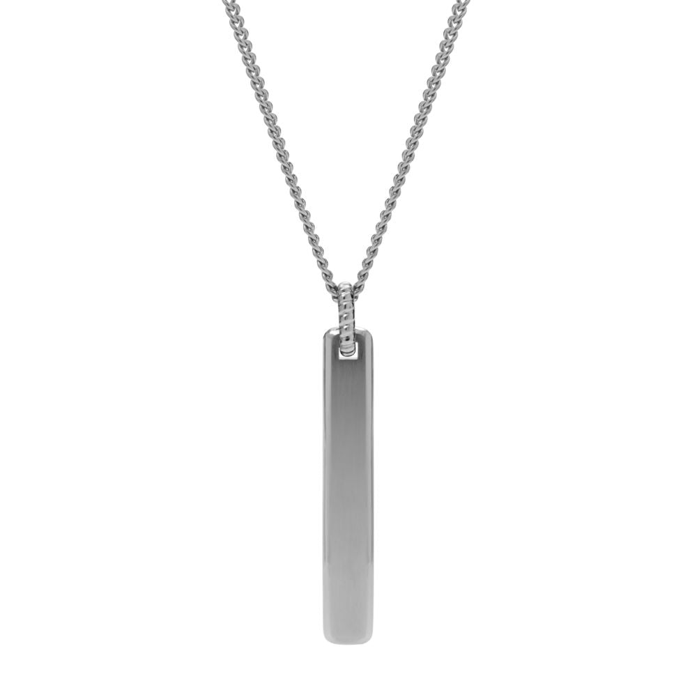 Vintage Casual Stainless Steel Pendant Necklace JF03988040