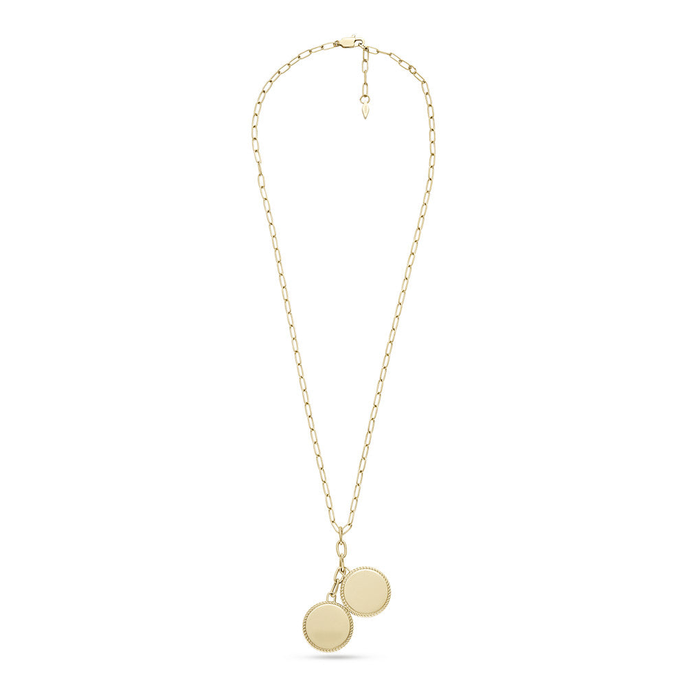 Drew Gold-Tone Stainless Steel Lariat Necklace JF04172710