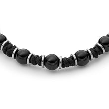 Load image into Gallery viewer, Black Onyx Beaded Bracelet JF04198040
