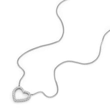 Load image into Gallery viewer, Sadie Open Hearted Stainless Steel Chain Necklace JF04333040
