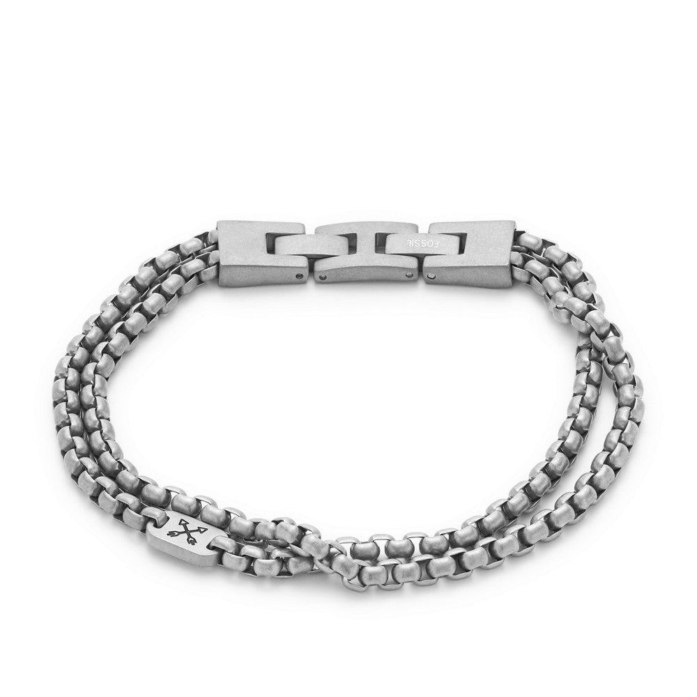 Adventurer Stainless Steel Chain Bracelet JF04339040