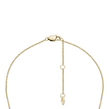 Load image into Gallery viewer, Drew Gold-Tone Stainless Steel Station Necklace JF04360710
