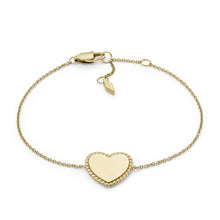Load image into Gallery viewer, Drew Gold-Tone Stainless Steel Station Bracelet JF04361710
