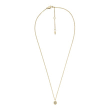 Load image into Gallery viewer, Heritage Crest Gold-Tone Stainless Steel Chain Necklace JF04530710
