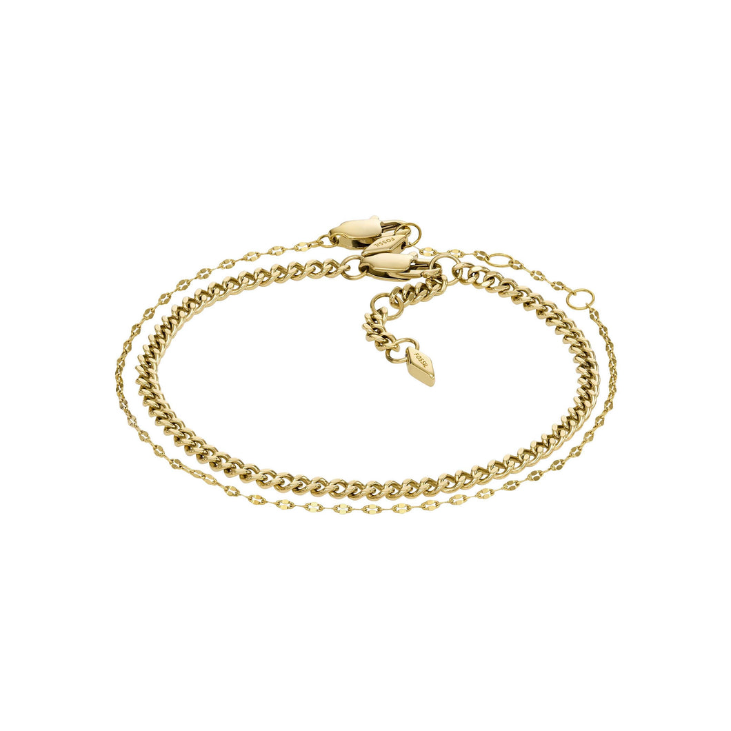 Jewelry Gold Tone Bracelet JF04599SET