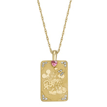 Load image into Gallery viewer, Minnie Mouse Gold Tone Necklace JFC04708710
