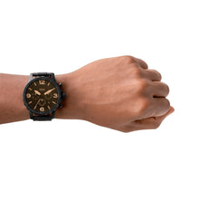 Load image into Gallery viewer, Nate Chronograph Black Stainless Steel Watch JR1356
