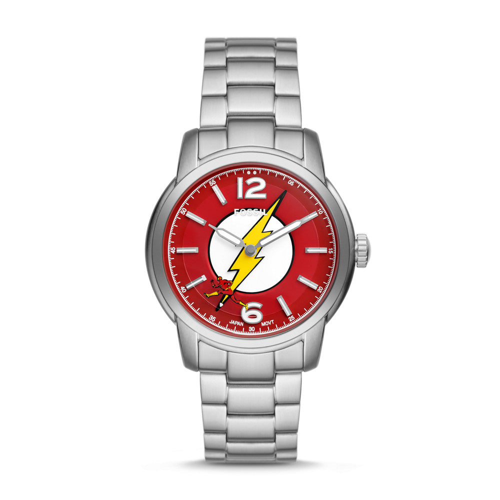 The Flash™ Three-Hand Stainless Steel Watch LE1162
