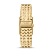 Load image into Gallery viewer, Willy Wonka™ x Fossil Limited Edition Three-Hand Gold-Tone Stainless Steel Watch LE1190SET
