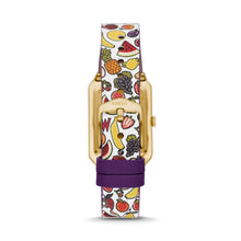 Load image into Gallery viewer, Willy Wonka™ x Fossil Limited Edition Two-Hand Multicolor Print Leather Watch LE1191
