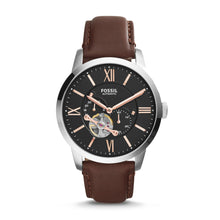Load image into Gallery viewer, Townsman Automatic Leather Watch Brown ME3061
