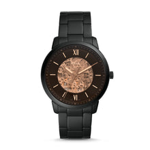 Load image into Gallery viewer, Neutra Automatic Black Stainless Steel Watch ME3183
