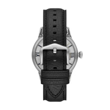 Load image into Gallery viewer, 44mm Townsman Automatic Black Leather Watch ME3200
