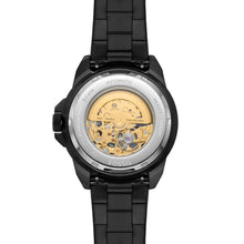 Load image into Gallery viewer, Bronson Automatic Black Stainless Steel Watch ME3217
