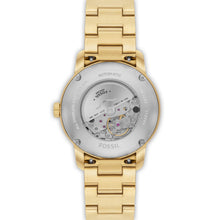 Load image into Gallery viewer, Fossil Heritage Automatic Gold-Tone Stainless Steel Watch ME3232
