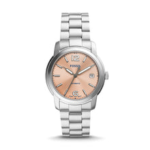 Load image into Gallery viewer, Fossil Heritage Automatic Stainless Steel Watch ME3247
