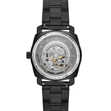Load image into Gallery viewer, Machine Automatic Black Stainless Steel Watch ME3253
