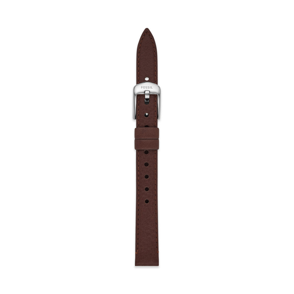12mm Dark Brown Eco Leather Strap S121034