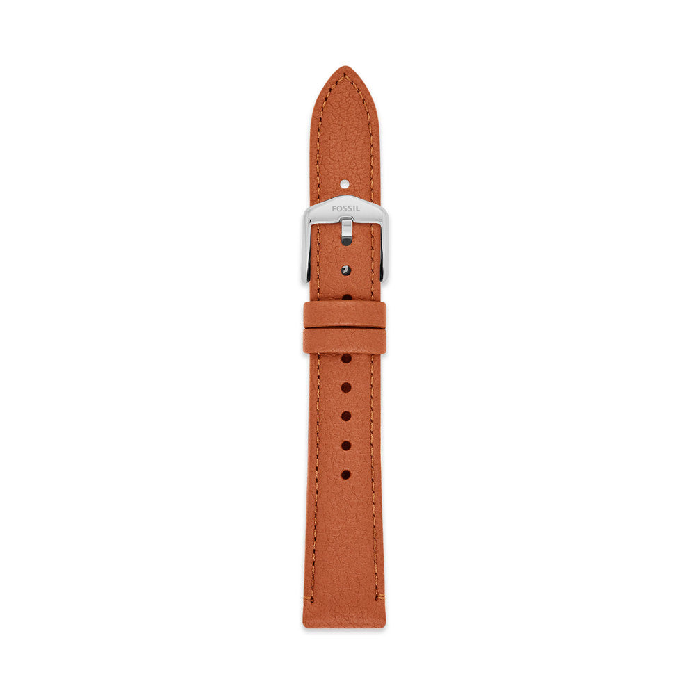16mm Light Brown Eco Leather Strap S161089
