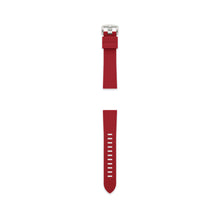 Load image into Gallery viewer, 20mm Red Silicone Strap S201106

