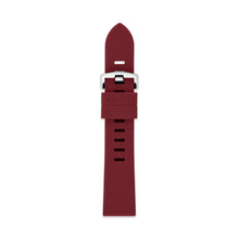 Load image into Gallery viewer, 20mm Burgundy Silicone Strap S201111
